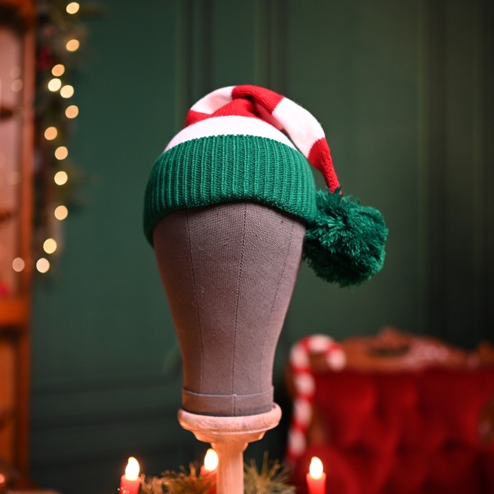 Bonnet moyen tricot fin de Noël