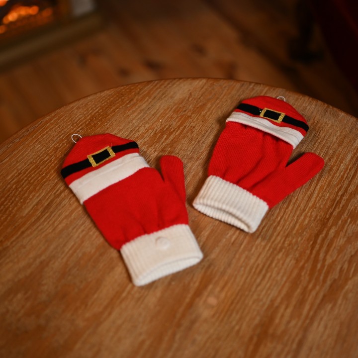Mitaine deux en un du Père Noël