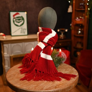Echarpe tricot de Noël