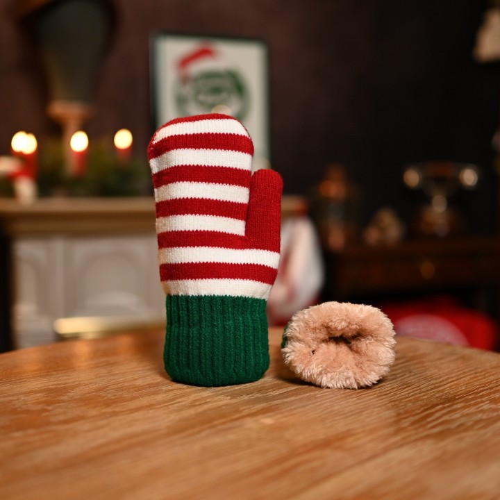 Moufle cozy de Noël