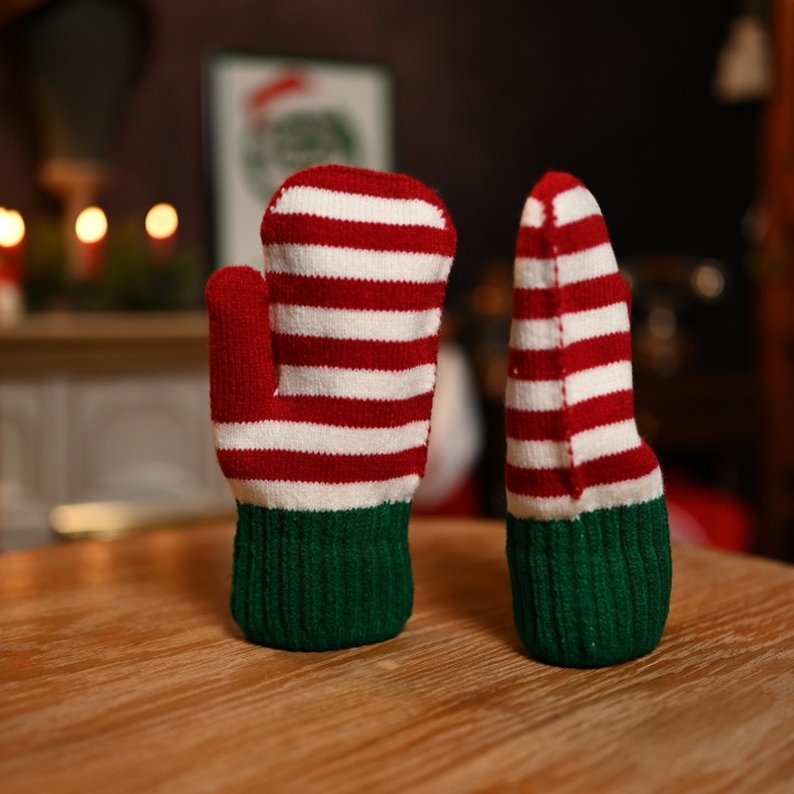 Moufle cozy de Noël