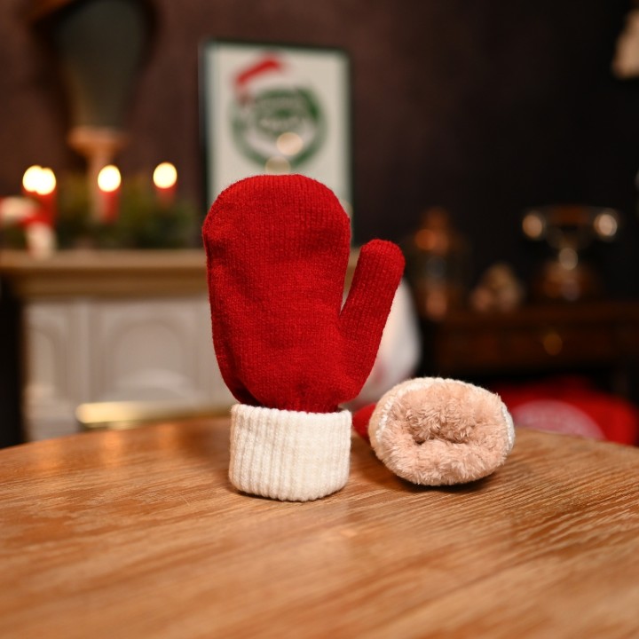Moufle cozy de Noël