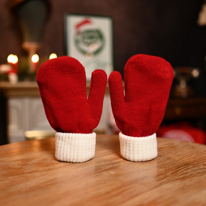 Moufle cozy de Noël