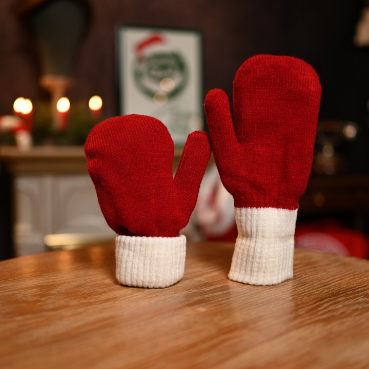 Moufle cozy de Noël