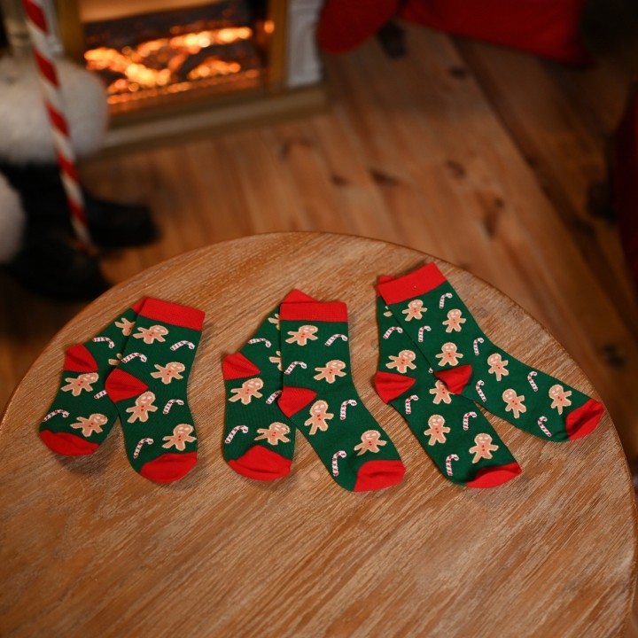 Chaussettes Pain d'épice de Noël