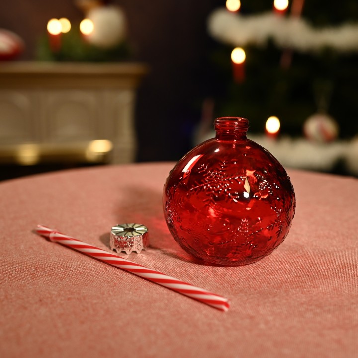 Verre boule de Noël
