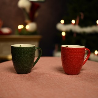 Tasse de Noël Décorée