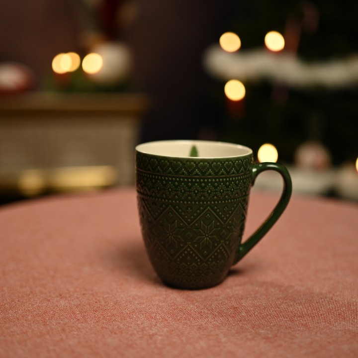 Tasse de Noël Décorée