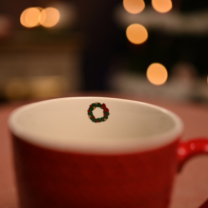 Tasse de Noël Décorée