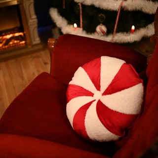 Coussin bonbon rond