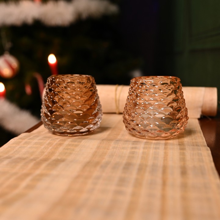 Photophore pomme de pin