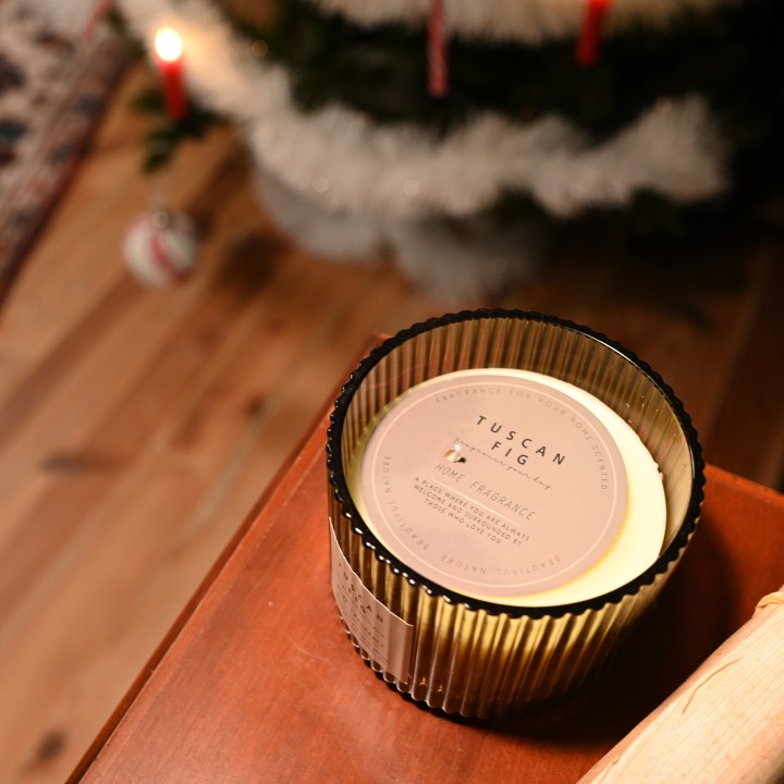 Bougie photophore parfumée