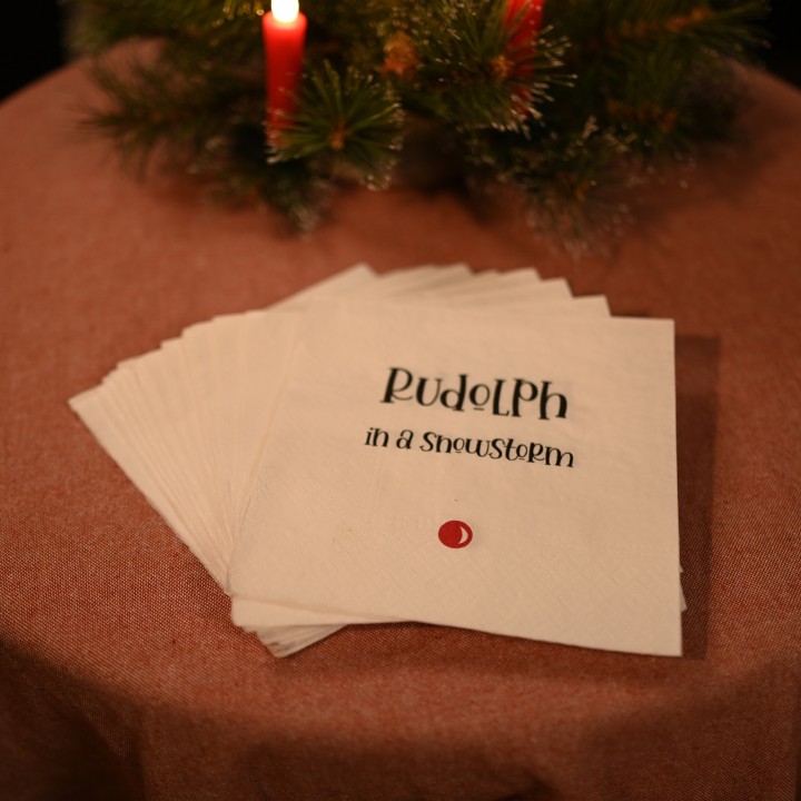 Serviette de table rudolph