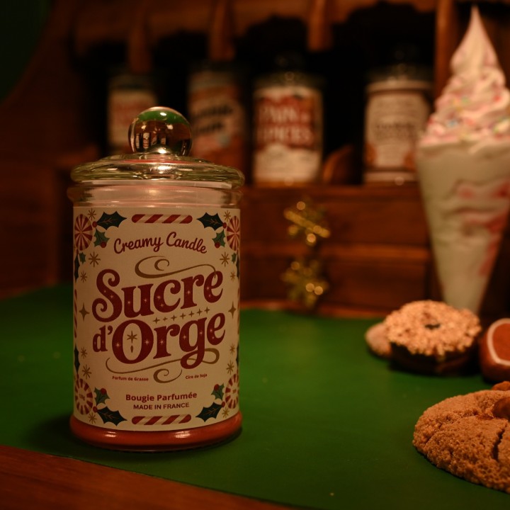 Bougie de Noël Gourmande