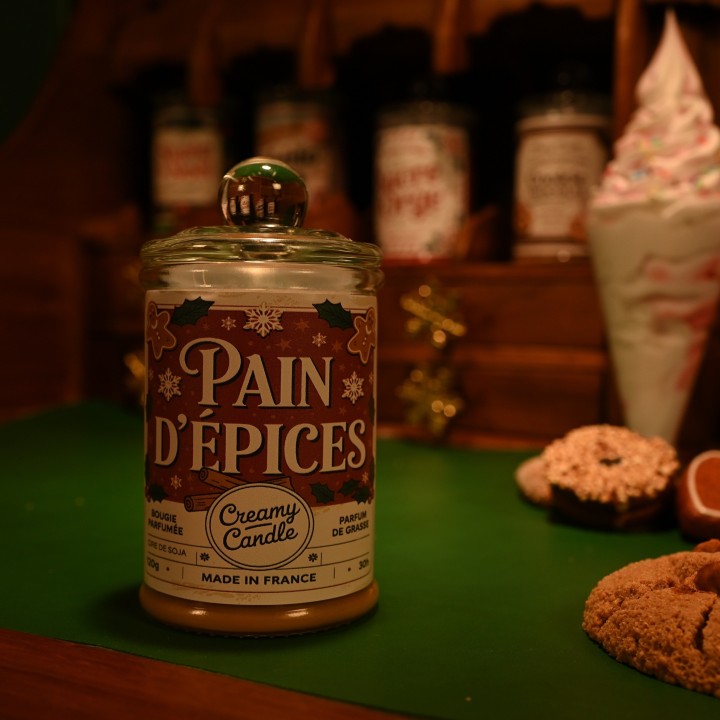 Bougie de Noël Gourmande
