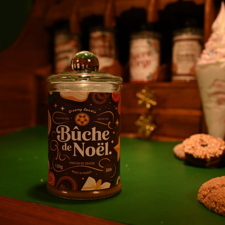 Bougie de Noël Gourmande