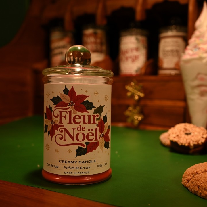 Bougie de Noël Gourmande