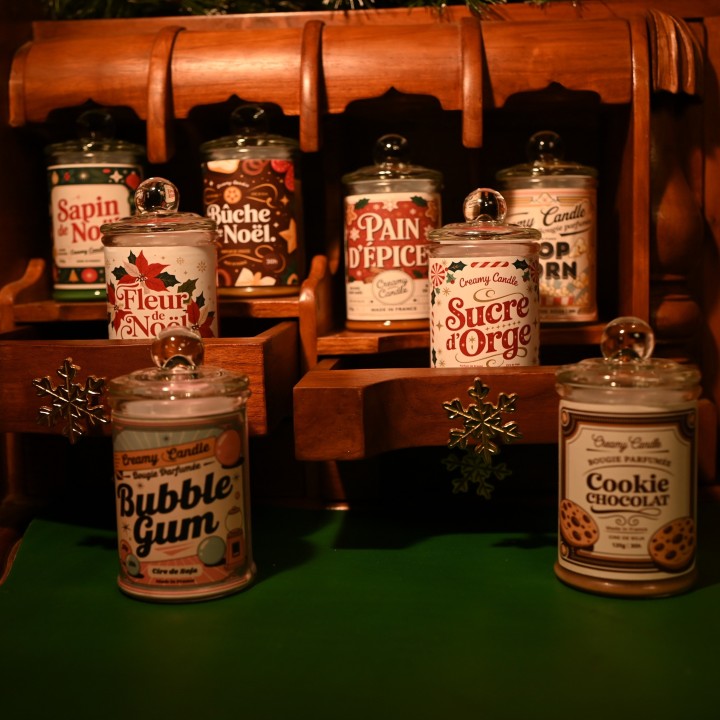 Bougie de Noël Gourmande