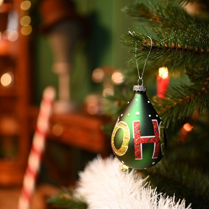 Boule de noël goutte