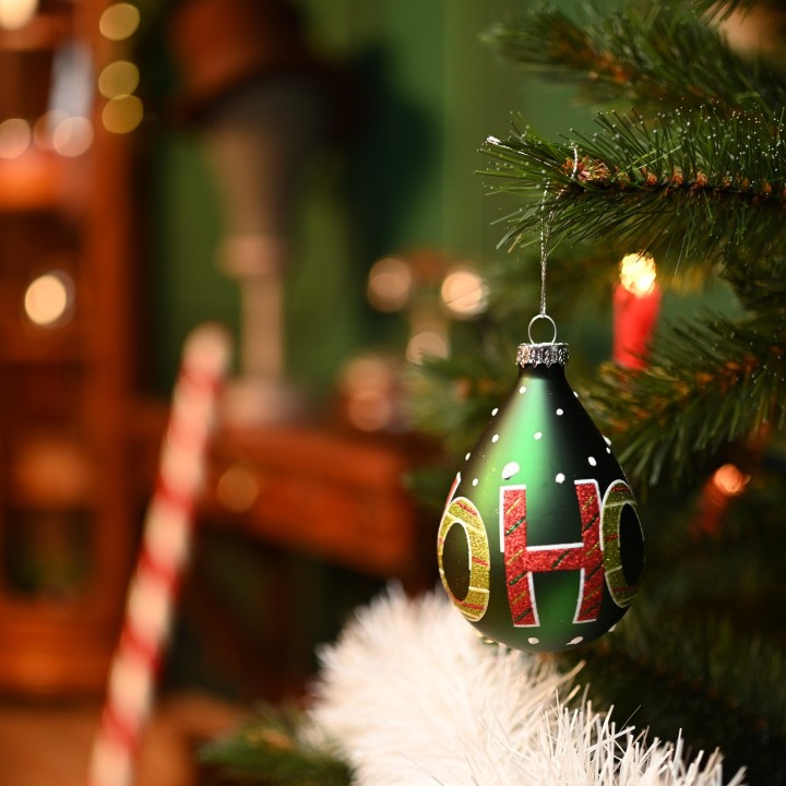 Boule de noël goutte