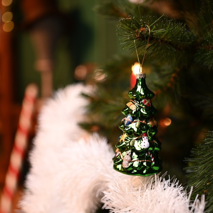 Suspension sapin de noël