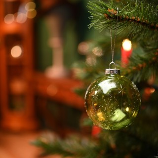 Boules de noël viridis