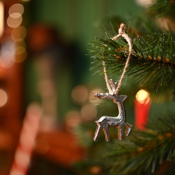 Suspension de noël Renne